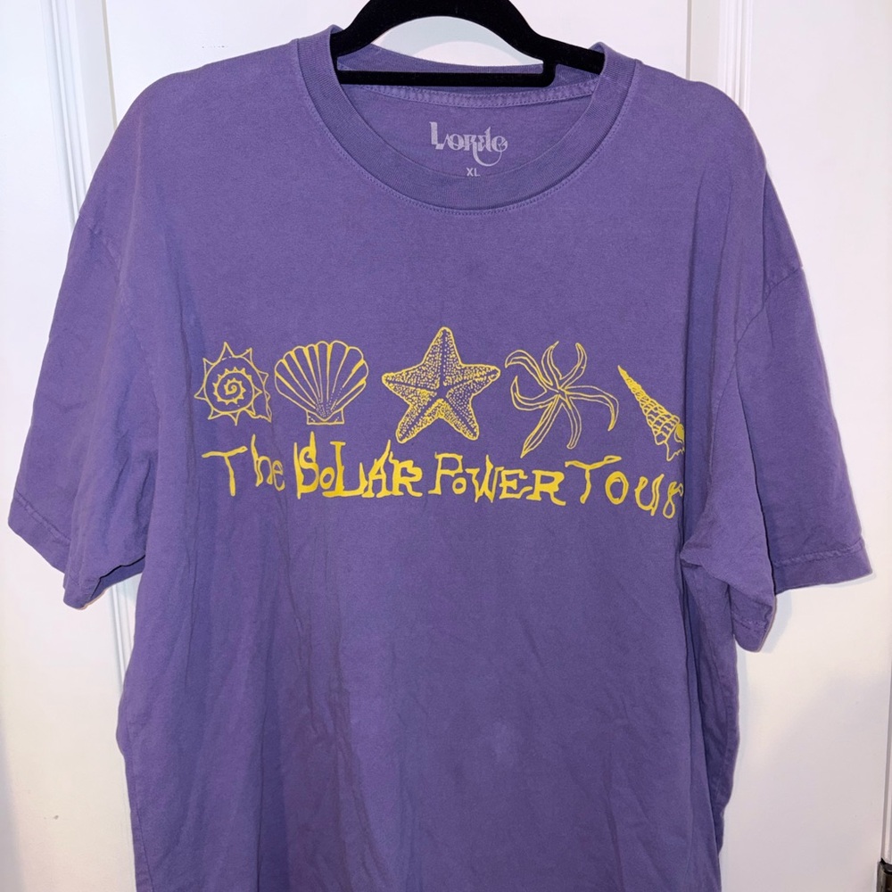 Lorde The Solar Power Tour Shirt